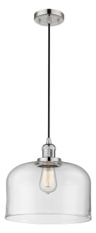 Franklin Restoration One Light Mini Pendant in Polished Nickel (405|201C-PN-G72-L)