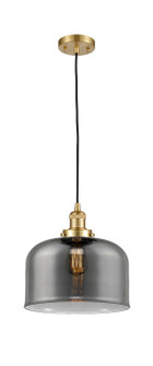 Franklin Restoration LED Mini Pendant in Satin Gold (405|201C-SG-G73-L-LED)