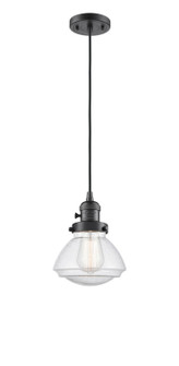 Franklin Restoration LED Mini Pendant in Oil Rubbed Bronze (405|201CSW-OB-G324-LED)