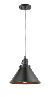 Franklin Restoration One Light Mini Pendant in Oil Rubbed Bronze (405|201CSW-OB-M10-OB)