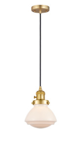Franklin Restoration LED Mini Pendant in Satin Gold (405|201CSW-SG-G321-LED)