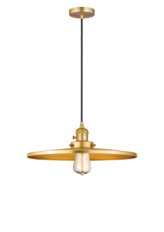 Franklin Restoration LED Mini Pendant in Satin Gold (405|201CSW-SG-MFR-SG-16-LED)