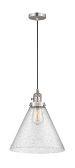 Franklin Restoration LED Pendant in Brushed Satin Nickel (405|201CSW-SN-G44-L-LED)