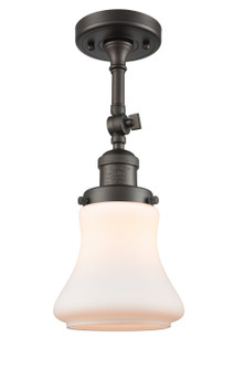 Franklin Restoration LED Semi-Flush Mount in Oil Rubbed Bronze (405|201F-OB-G191-LED)