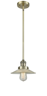 Franklin Restoration One Light Mini Pendant in Antique Brass (405|201S-AB-G2)