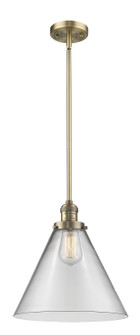 Franklin Restoration One Light Mini Pendant in Brushed Brass (405|201S-BB-G42-L)
