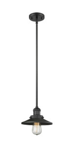 Franklin Restoration One Light Mini Pendant in Matte Black (405|201S-BK-M6)