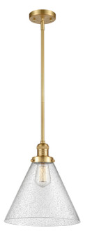Franklin Restoration LED Pendant in Satin Gold (405|201S-SG-G44-L-LED)