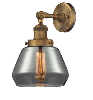 Franklin Restoration One Light Wall Sconce in Brushed Brass (405|203-BB-G173)