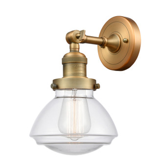 Franklin Restoration LED Wall Sconce in Brushed Brass (405|203-BB-G322-LED)