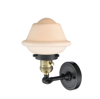 Franklin Restoration One Light Wall Sconce in Black Antique Brass (405|203SW-BAB-G531)