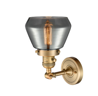 Franklin Restoration One Light Wall Sconce in Brushed Brass (405|203SW-BB-G173)