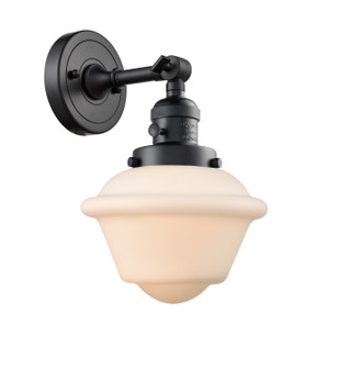 Franklin Restoration LED Wall Sconce in Matte Black (405|203SW-BK-G531-LED)