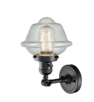 Franklin Restoration One Light Wall Sconce in Matte Black (405|203SW-BK-G534)
