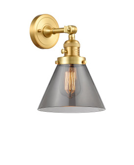 Franklin Restoration One Light Wall Sconce in Satin Gold (405|203SW-SG-G43)