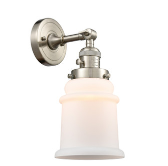 Franklin Restoration LED Wall Sconce in Brushed Satin Nickel (405|203SW-SN-G181-LED)
