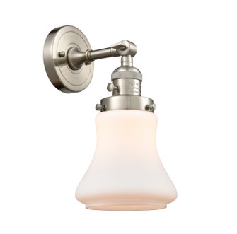 Franklin Restoration One Light Wall Sconce in Brushed Satin Nickel (405|203SW-SN-G191)