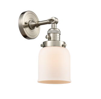 Franklin Restoration One Light Wall Sconce in Brushed Satin Nickel (405|203SW-SN-G51)