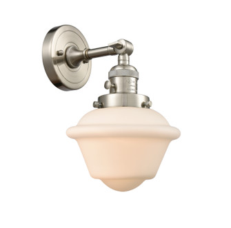 Franklin Restoration One Light Wall Sconce in Brushed Satin Nickel (405|203SW-SN-G531)