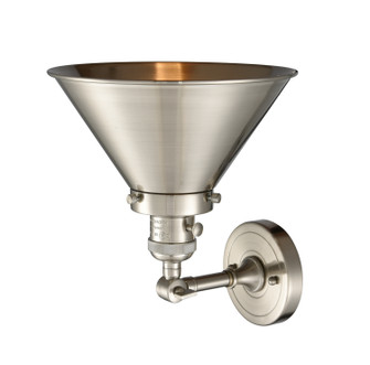 Franklin Restoration One Light Wall Sconce in Brushed Satin Nickel (405|203SW-SN-M10-SN)