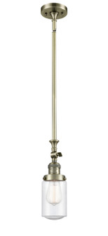 Franklin Restoration LED Mini Pendant in Antique Brass (405|206-AB-G314-LED)
