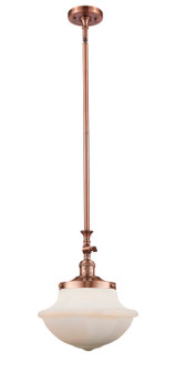 Franklin Restoration LED Mini Pendant in Antique Copper (405|206-AC-G541-LED)