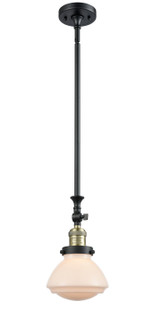 Franklin Restoration LED Mini Pendant in Black Antique Brass (405|206-BAB-G321-LED)