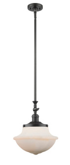 Franklin Restoration LED Mini Pendant in Oil Rubbed Bronze (405|206-OB-G541-LED)