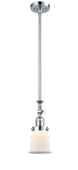 Franklin Restoration LED Mini Pendant in Polished Chrome (405|206-PC-G181S-LED)