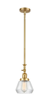 Franklin Restoration LED Mini Pendant in Satin Gold (405|206-SG-G172-LED)