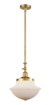 Franklin Restoration LED Mini Pendant in Satin Gold (405|206-SG-G541-LED)
