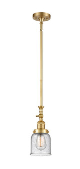 Franklin Restoration LED Mini Pendant in Satin Gold (405|206-SG-G54-LED)
