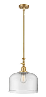 Franklin Restoration One Light Mini Pendant in Satin Gold (405|206-SG-G72-L)