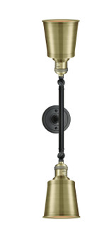 Franklin Restoration LED Bath Vanity in Black Antique Brass (405|208L-BAB-M9-AB-LED) Franklin Restoration LED Bath Vanity in Black Antique Brass (405|208L-BAB-M9-AB-LED)