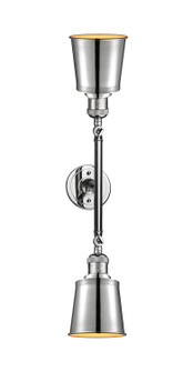 Franklin Restoration LED Bath Vanity in Polished Chrome (405|208L-PC-M9-PC-LED)