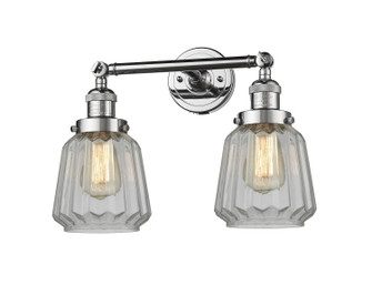 Franklin Restoration LED Bath Vanity in Polished Chrome (405|208-PC-G142-LED)