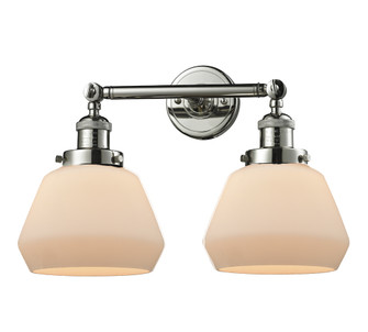 Franklin Restoration Two Light Bath Vanity in Polished Nickel (405|208-PN-G171)
