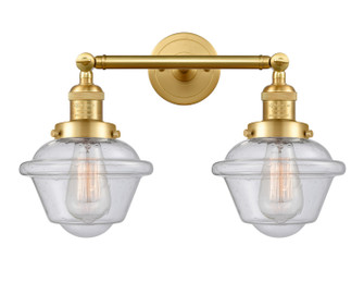 Franklin Restoration LED Bath Vanity in Satin Gold (405|208-SG-G534-LED)
