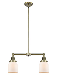 Franklin Restoration LED Island Pendant in Antique Brass (405|209-AB-G51-LED)