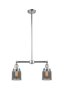 Franklin Restoration Two Light Island Pendant in Polished Chrome (405|209-PC-G53)