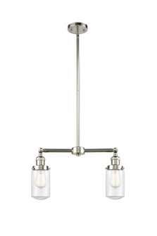 Franklin Restoration LED Island Pendant in Polished Nickel (405|209-PN-G312-LED)