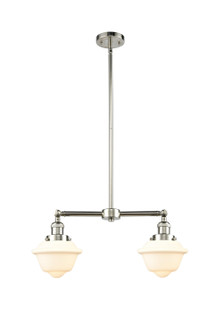 Franklin Restoration LED Island Pendant in Polished Nickel (405|209-PN-G531-LED)