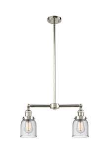 Franklin Restoration Two Light Island Pendant in Polished Nickel (405|209-PN-G54)