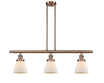 Franklin Restoration LED Island Pendant in Antique Copper (405|213-AC-G61-LED)