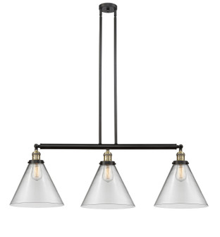 Franklin Restoration LED Island Pendant in Black Antique Brass (405|213-BAB-G42-L)