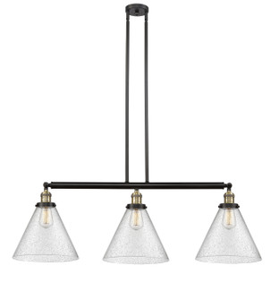 Franklin Restoration LED Island Pendant in Black Antique Brass (405|213-BAB-G44-L-LED)