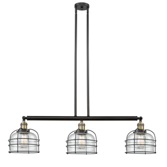 Franklin Restoration LED Island Pendant in Black Antique Brass (405|213-BAB-G74-CE-LED)