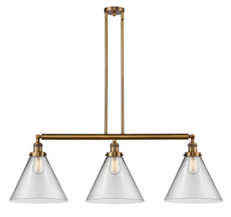 Franklin Restoration LED Island Pendant in Brushed Brass (405|213-BB-G42-L-LED)