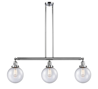 Franklin Restoration LED Island Pendant in Polished Chrome (405|213-PC-G204-8-LED)