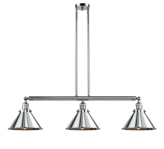 Franklin Restoration Three Light Island Pendant in Polished Chrome (405|213-PC-M10-PC)